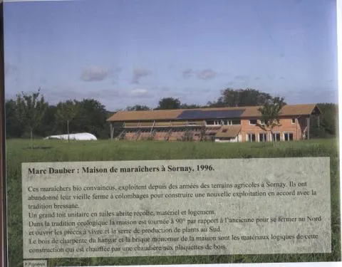cliquer pour agrandir le guide découverte de la galerie d'architecture bressane de l'écomusée de la Bresse bourguignonne (Pierre de Bresse)